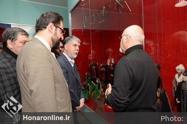 بازدید وزیر ارشاد و معاون هنری وزارت فرهنگ و ارشاد از موزه اپرای عروسکی