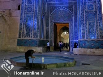 حوض یکی از عناصر معماری ایرانی