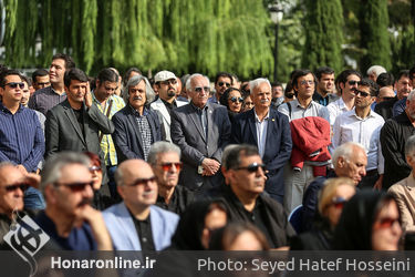 تشییع پیکر حسین دهلوی