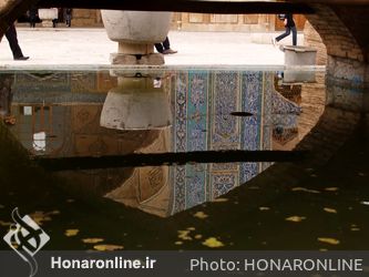 حوض یکی از عناصر معماری ایرانی