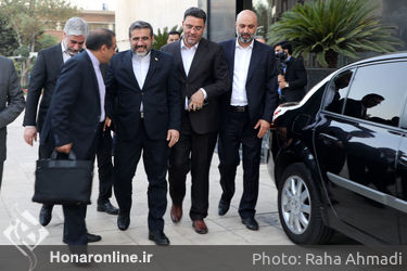 دیدار وزیر محترم فرهنگ وارشاد با وزیر فرهنگی آذربایجان در تالار وحدت 