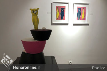 نمایشگاه انفرادی حجم بیژن نعمتی شریف در گالری شیرین