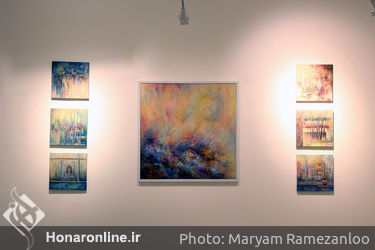 نمایشگاه نقاشی پریسا رحمانی در گالری نگر