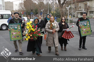 تکریم آتش نشانان همزمان با اجرای کمپین شادی بله خطر نه