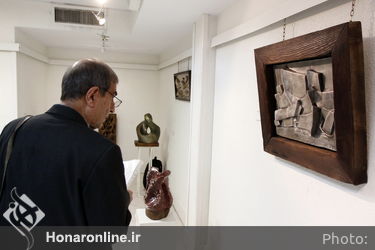نمایشگاه مجسمه های جمشید مرادیان و شاگردانش در فرهنگسرای ابن سینا