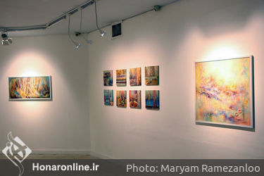 نمایشگاه نقاشی پریسا رحمانی در گالری نگر