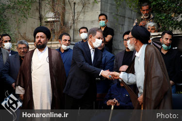 مراسم تشییع پیکر حجت‌الاسلام سید محمود دعایی