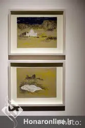 نمایشگاه آثار پونه اوشیدری در گالری باوان