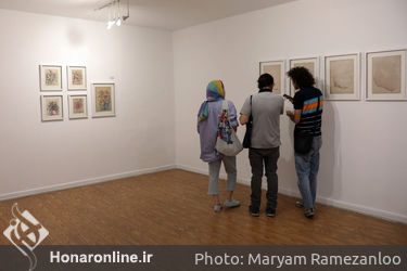 نمایشگاه نقاشی علی نادری در گالری دنا