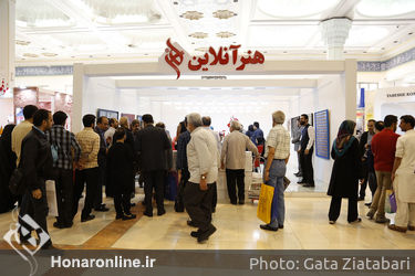 غرفه هنرآنلاین در سومین روز بیست و سومین نمایشگاه مطبوعات (1)