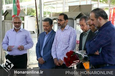 ادای احترام به شهدای والا مقام فرهنگ هنر و رسانه