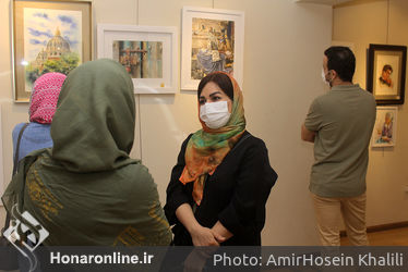 نمایشگاه گروهی چکامه رنگ‌ها در نگارخانه انتظامی