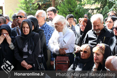 مراسم تشییع پیکر صدرالدین شجره در رادیو ارگ