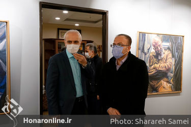 نمایشگاه نقاشی آرمین ابراهیم پور در گالری بهارک