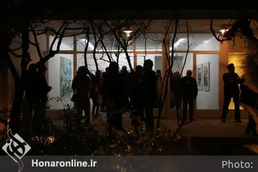 افتتاحیه نمایشگاه نقاشی های علی نصیر در گالری اُ