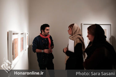 افتتاحیه نمایشگاه نقاشی های علی شایسته در گالری طراحان آزاد