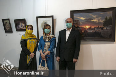 نمایشگاه گروهی "رنگ صلح" در باغ موزه قصر