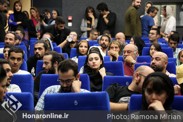 آیین نمایش شش فیلم کوتاه برتر در باغ کتاب