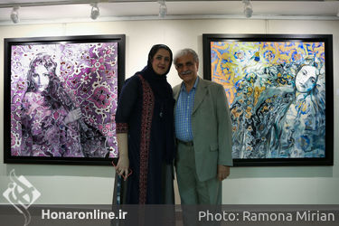 نمایشگاه نقاشی تارا بهبهانی در گالری گلستان