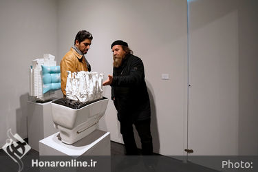 نمایشگاه مجسمه‌های کامبیز صبری در گالری خاک