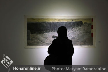 نمایشگاه نقاشی بیژن اخگر در گالری اعتماد نگارستان