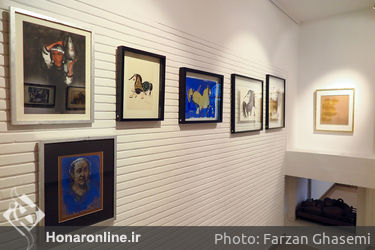  نمایشگاه آثار ناصر اویسی در گالری آتبین