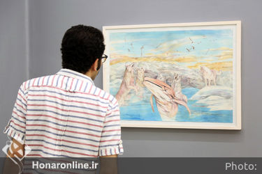 نمایشگاه نقاشی و مجسمه فرخ نورونی در گالری دلگشا