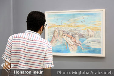 نمایشگاه نقاشی و مجسمه فرخ نورونی در گالری دلگشا