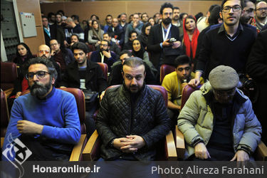 نشست‌ خبری فیلم سینمایی قاتل اهلی در روز هفتم سی و پنجمین جشنواره فیلم فجر در مرکز همایش های برج میلاد (6)