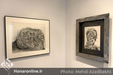 نمایشگاه آثار مرجان قربانی در  گالری هم‌رس