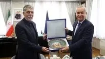 دیدار سفیر تاجیکستان با وزیر فرهنگ و ارشاد اسلامی