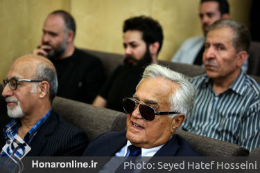 مراسم یادبود "عزت الله انتظامی" در مسجد جامع شهرک غرب