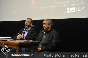 جهانگیر کوثری در نشست بررسی قهرمان در سینمای ایران 