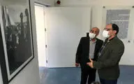 بازدید مدیرعامل موسسه هنرمندان پیشکسوت از نمایشگاه 