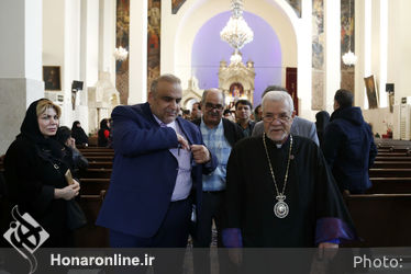 مراسم تجلی دوستی و الفت مسلمانان و مسیحیان 