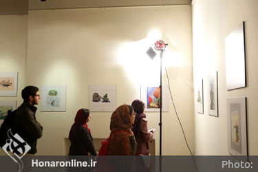 افتتاح دوسالانه کاریکاتور در موسسه فرهنگی هنری صبا