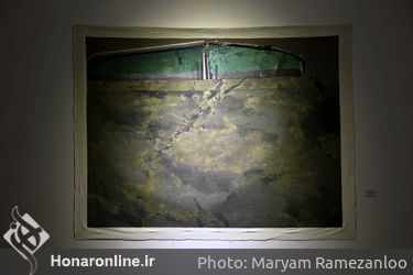 نمایشگاه نقاشی بیژن اخگر در گالری اعتماد نگارستان