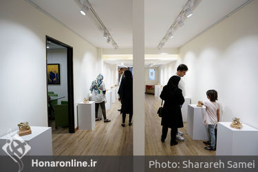 نمایشگاه حجم میثم رضایی‌نیا در گالری بهارک