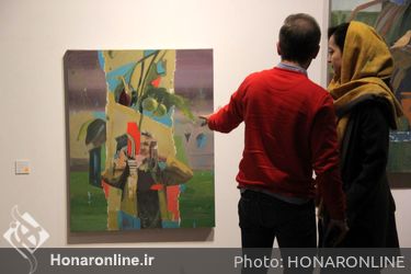 نمایشگاه نقاشی عیسی جباری در گالری آس