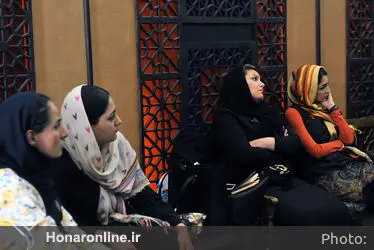 ورکشاپ نقالی دکتر پرویز ممنون در موسسه توسعه هنرهای معاصر