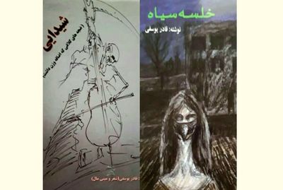 رونمایی از دو کتاب "شیدایی" و "خلسه سیاه" در آمل