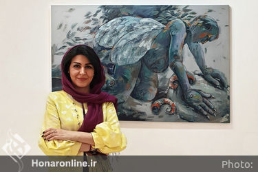 نمایشگاه آثار رابعه نیوشا در گالری هفت‌ثمر