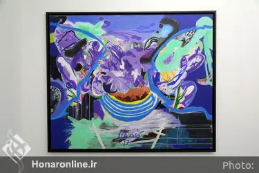 افتتاحیه نمایشگاه نقاشی های علی نصیر در گالری اُ