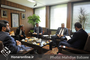 دیدار سیدمجتبی حسینی با سفیر ازبکستان در ایران