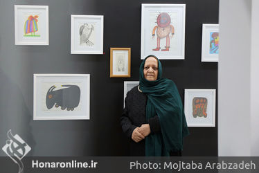  نمایشگاه نقاشی با عنوان "حوض نقاشی" اکرم سرتختی در گالری ثالث