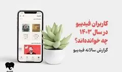 فیدیبویی‌ها در سال 1403 چه خوانده‌اند/ اسامی محبوب‌ترین و پرفروش‌ترین‌های کتاب الکترونیک و صوتی
