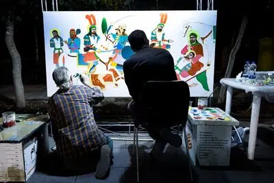 خلق ۷۰ اثر نذری