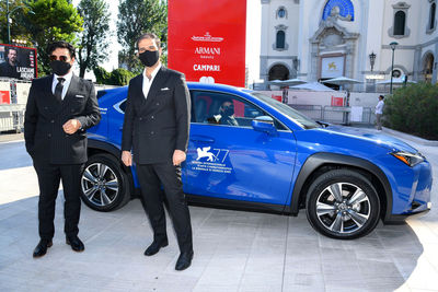 04 Javad Ezzati walks the red carpet ahead of the movie Khorshid (Sun Children) at the 77th Venice Film Festival on September 06_ 2020 in Venice_ Italy3