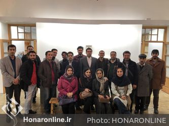 نمایشگاه  آثار مسلم علم‌زاده و حسن روح‌الامین در باغ موزه هنر ایرانی