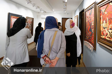 نمایشگاه آثار الهام صباغ در گالری بهارک